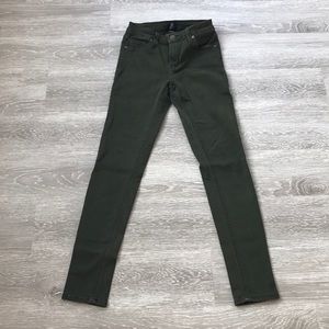 Just black mid rise jeans